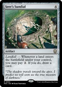 Seer's Sundial (Ripple Foil) (304) [Commander: Modern Horizons 3]