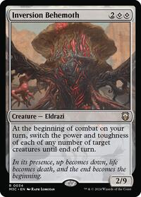 Inversion Behemoth (34) [Commander: Modern Horizons 3]