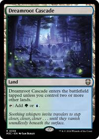 Dreamroot Cascade (Ripple Foil) (338) [Commander: Modern Horizons 3]