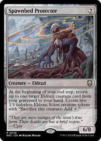Spawnbed Protector (Ripple Foil) (36) [Commander: Modern Horizons 3]