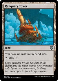Reliquary Tower (Ripple Foil) (368) [Commander: Modern Horizons 3]