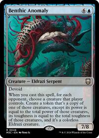 Benthic Anomaly (Ripple Foil) (46) [Commander: Modern Horizons 3]