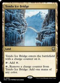 Tendo Ice Bridge (Ripple Foil) (393) [Commander: Modern Horizons 3]
