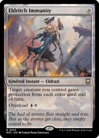 Eldritch Immunity (Ripple Foil) (33) [Commander: Modern Horizons 3]