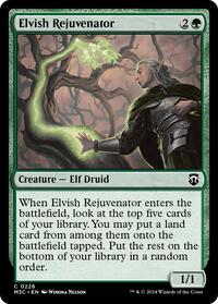 Elvish Rejuvenator (Ripple Foil) (226) [Commander: Modern Horizons 3]