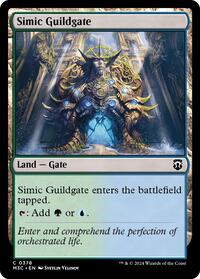 Simic Guildgate (Ripple Foil) (378) [Commander: Modern Horizons 3]