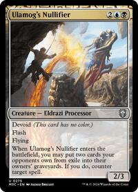 Ulamog's Nullifier (Ripple Foil) (275) [Commander: Modern Horizons 3]