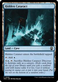Hidden Cataract (Ripple Foil) (348) [Commander: Modern Horizons 3]