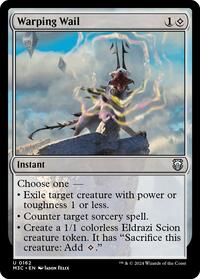 Warping Wail (Ripple Foil) (162) [Commander: Modern Horizons 3]