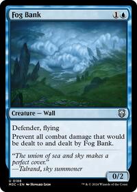 Fog Bank (Ripple Foil) (186) [Commander: Modern Horizons 3]