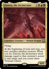 Ziatora, the Incinerator (279) [Commander: Modern Horizons 3]