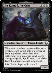 Syr Konrad, the Grim (207) [Commander: Modern Horizons 3]