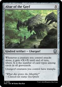 Altar of the Goyf (282) [Commander: Modern Horizons 3]