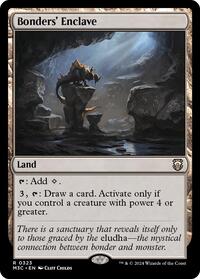Bonders' Enclave (Ripple Foil) (323) [Commander: Modern Horizons 3]