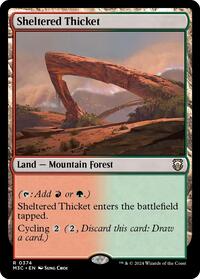 Sheltered Thicket (374) [Commander: Modern Horizons 3]
