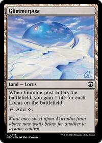 Glimmerpost (Ripple Foil) (346) [Commander: Modern Horizons 3]