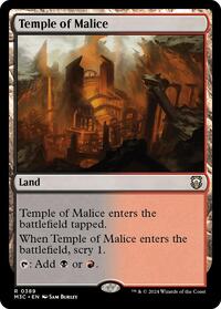 Temple of Malice (389) [Commander: Modern Horizons 3]