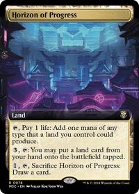 Horizon of Progress (Extended Art) (Ripple Foil) (78) [Commander: Modern Horizons 3]