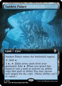 Sunken Palace (Extended Art) (Ripple Foil) (81) [Commander: Modern Horizons 3]