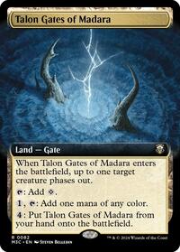 Talon Gates of Madara (Extended Art) (Ripple Foil) (82) [Commander: Modern Horizons 3]