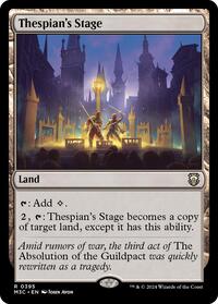 Thespian's Stage (Ripple Foil) (395) [Commander: Modern Horizons 3]