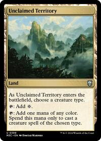 Unclaimed Territory (Ripple Foil) (399) [Commander: Modern Horizons 3]