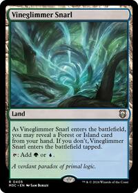 Vineglimmer Snarl (Ripple Foil) (405) [Commander: Modern Horizons 3]