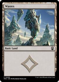 Wastes (Ripple Foil) (408) [Commander: Modern Horizons 3]