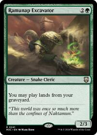 Ramunap Excavator (Ripple Foil) (241) [Commander: Modern Horizons 3]