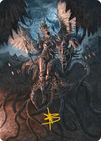 Angelic Aberration Art Card (Gold-Stamped Signature) (28) [Art Series: Modern Horizons 3]