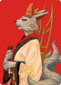 Pearl-Ear, Imperial Advisor Art Card (Gold-Stamped Signature) (45) [Art Series: Modern Horizons 3]