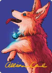 Phelia, Exuberant Shepherd Art Card (Gold-Stamped Signature) (46) [Art Series: Modern Horizons 3]