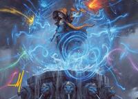 Flusterstorm Art Card (Gold-Stamped Signature) (54) [Art Series: Modern Horizons 3]