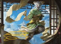 Tamiyo, Inquisitive Student Art Card (Gold-Stamped Signature) (17) [Art Series: Modern Horizons 3]