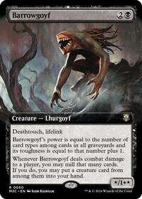 Barrowgoyf (Extended Art) (50) [Commander: Modern Horizons 3]