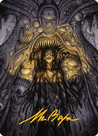 Chthonian Nightmare Art Card (Gold-Stamped Signature) (37) [Art Series: Modern Horizons 3]