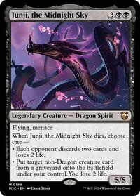 Junji, the Midnight Sky (Ripple Foil) (199) [Commander: Modern Horizons 3]