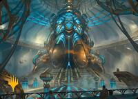 Aether Refinery Art Card (Gold-Stamped Planeswalker Symbol) (30) [Art Series: Modern Horizons 3]