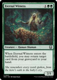 Eternal Witness (Ripple Foil) (227) [Commander: Modern Horizons 3]