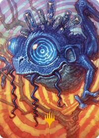 Psychic Frog Art Card (Gold-Stamped Planeswalker Symbol) (41) [Art Series: Modern Horizons 3]