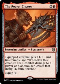 The Reaver Cleaver (Ripple Foil) (217) [Commander: Modern Horizons 3]