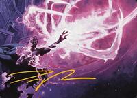 Flare of Malice Art Card (Gold-Stamped Signature) (3) [Art Series: Modern Horizons 3]