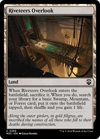 Riveteers Overlook (Ripple Foil) (369) [Commander: Modern Horizons 3]