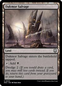 Dakmor Salvage (Ripple Foil) (333) [Commander: Modern Horizons 3]