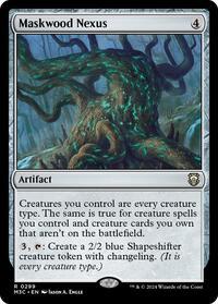 Maskwood Nexus (Ripple Foil) (299) [Commander: Modern Horizons 3]