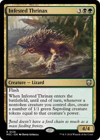 Infested Thrinax (126) [Commander: Modern Horizons 3]
