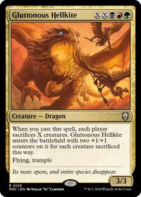 Gluttonous Hellkite (125) [Commander: Modern Horizons 3]