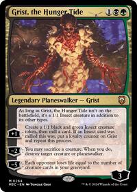 Grist, the Hunger Tide (Ripple Foil) (264) [Commander: Modern Horizons 3]