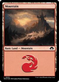 Mountain (0503) (Ripple Foil) (503) [Modern Horizons 3]