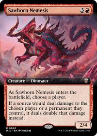 Sawhorn Nemesis (Extended Art) (60) [Commander: Modern Horizons 3]